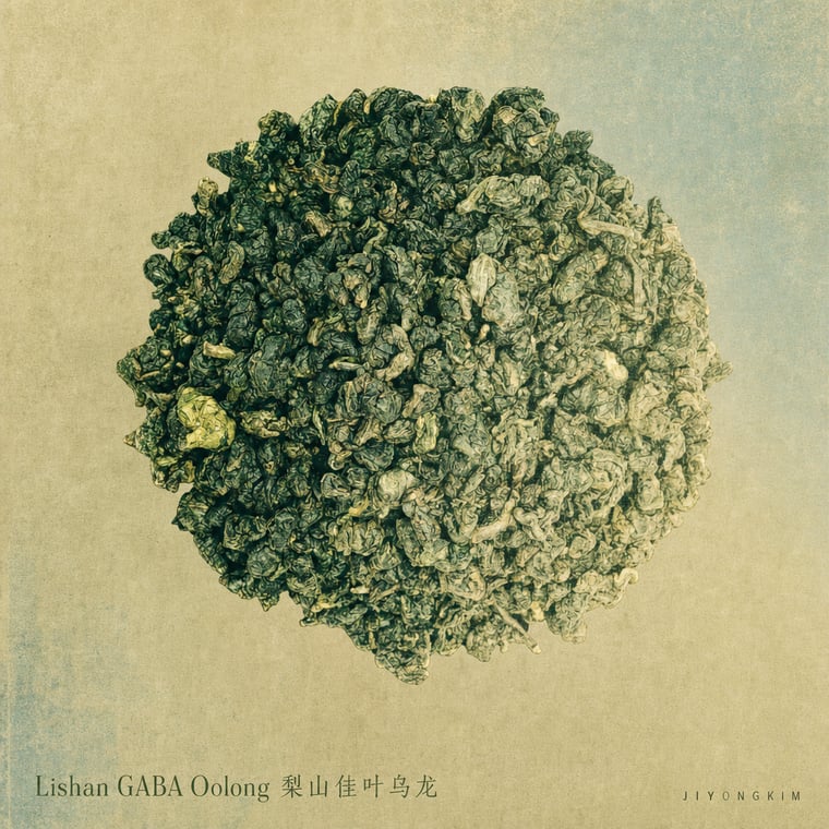 The design — Lishan GABA Oolong