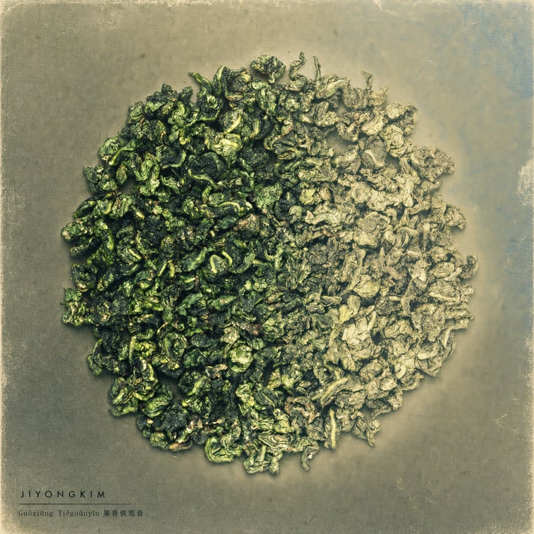 The design — Fruity Tie Guan Yin
