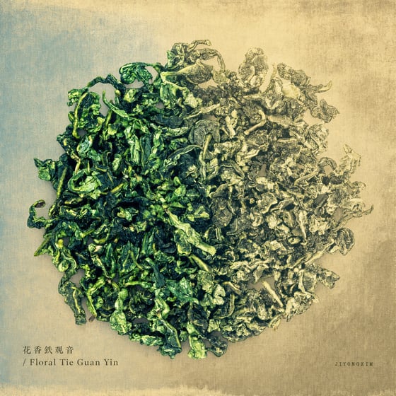 Floral Tie Guan Yin